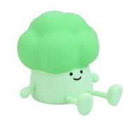 Elegante luce notturna a forma di broccoli con tre impostazioni di luminosità e spegnimento automatico dopo 30 minuti
