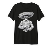 Elegante Lucha Libre Charro Maglietta Premium