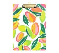 Elegante mandorle neon cenere rosa verde tasca portablocco impermeabile per insegnante must-have per classe elementare dimensioni 9 x 12,5 Tabla para escribir