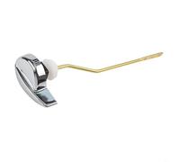 Elegante maniglia a leva per serbatoio WC in lega di zinco, si adatta alla maggior parte dei servizi igienici, montaggio laterale o frontale, design per un facile aggiornamento (B)