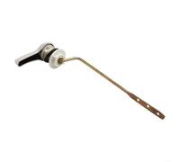 Elegante maniglia per WC con finitura cromata, perfetta per la maggior parte dei WC, scelta di stile anteriore e laterale (2#)