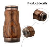 Elegante Manopola Maniglia Pesca Plastica+Legno per Mulinelli Ruota Goccia Acqua