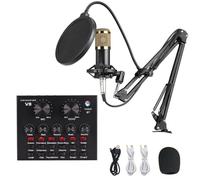 Elegante mixer audio USB portatile in ABS progettato per una facile manipolazione ovunque tu vada (V8-BM800 Kit)