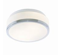 Elegante Moderno Deckenleuchte 2x E27 IN Cromo Plafoniera Illuminazione Interna