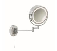 Elegante Moderno Wandleuchte IN Cromo Parete Orientabile E14 Bagno Illuminazione