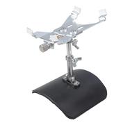 Elegante morsetto argento chitarra con base nera antiscivolo in metallo accessori per chitarra per musicisti morsetto argento accessorio