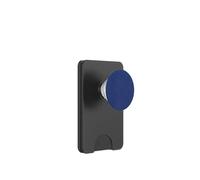 Elegante motivo a righe sottili blu navy PopSockets PopWallet per MagSafe