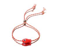 Elegante Multicolore Ceramica Pesce Cavigliera Set Stili Gioielli Per Le Donne Casual Partito Usura Accessorio Fatto A Mano Pesce, Misura unica, come descritto