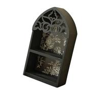 Elegante Multistrato Stili Mensola Da Parete Featurings Preciso Incisioni Modello Decorazione Domestica Espositore Taglio Preciso Mensola Decorativa