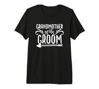 Elegante Nonna dello Sposo Matrimonio Amore Maglietta Premium