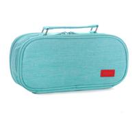 Elegante organizer da scrivania, borsa porta cancelleria espandibile dal design essenziale, ideale per ufficio, scuola e casa.