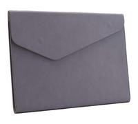 Elegante organizer per documenti, cartelle portadocumenti a busta in pelle PU con chiusura elastica per ufficio e casa, grande capacità, res