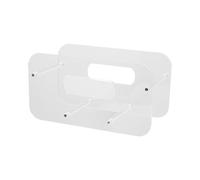 Elegante organizer per piatti rotondi e quadrati, design salvaspazio per banconi, armadi e mensole, elegante soluzione per riporre piatti