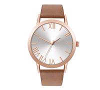 Elegante orologio da polso da donna con quadrante grande e di facile lettura, design di alta qualità e resistente, cinturino regolabile e