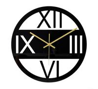 Elegante orologio rotondo acrilico sussurro design silenzioso miglioramento per la casa e l'ufficio Decor (CC311)