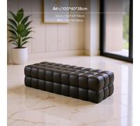 Elegante panca contenitore per scarpe con seduta ergonomica e design pouf,