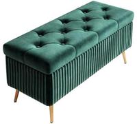 Elegante panca imbottita da ingresso con contenitore, seduta versatile per corridoio, soggiorno e camera da letto, soluzione funzionale e chic per la decorazione della casa