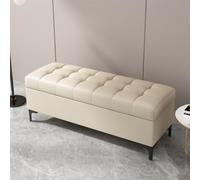 Elegante panca portaoggetti per camera da letto e soggiorno, poggiapiedi rettangolare e scarpiera, comodo poggiapiedi e panca per letto, soluzione moderna per la decorazione della casa