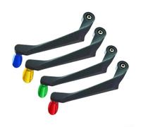 Elegante paramani CNC per scooter Cruiser Go for kart elegante | rosso, nero, oro, argento, design elegante, personalizza il look della bici, previene i graffi