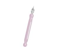 Elegante penna a immersione in vetro con inchiostro corto per scrivere diario disegno scrapbooking per principianti e artisti strumento di pratica calligrafica