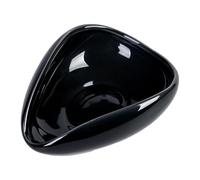 Elegante per intrattenere, resistente servizio in porcellana con teiera, tazze e servizio, perfetto per l'uso quotidiano. (Black, 9.7X3.3cm)