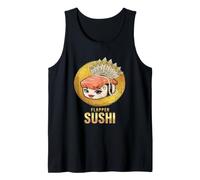 Elegante Personaggio Sushi Ruggente Anni Venti Stile Canotta