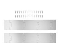 Elegante piastra paraurti per porte dal design semplice, pratica per una facile installazione e durata di utilizzo. Protezione antigraffio per porte