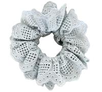 Elegante Pizzo Trim Scrunchies Elastico Dei Capelli Corda Dei Capelli Morbida Corda Dei Capelli Casual Primavera Elastico Cravatta Per Ragazza Trecce Tenere