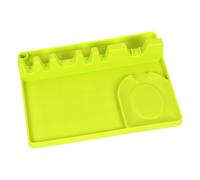 Elegante Poggia Utensili da Cucina in Silicone con Gocciolatoio per Prevenzione