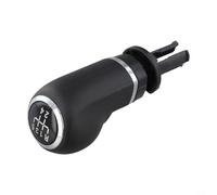 Elegante pomello del cambio nero argento per Opel Corsa D e Adam progettato per il massimo piacere di guida (5 velocità)