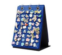 Elegante porta badge in feltro a forma di grado girevole multistrato organizer per spille accessori per la casa decorazione uso pagine di visualizzazione pin, Misura unica, come descritto