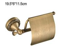 Elegante porta carta igienica in ottone da parete design retrò uso duraturo