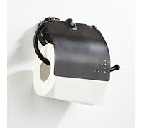 Elegante Porta Fazzoletti in Ottone con Protezione da Spruzzi d'Acqua per Bagno