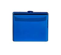 Elegante porta sigarette, 20 sigarette, posacenere tascabile, scatola per sigarette, in metallo, sottile, blu, grigio, verde, rosa, rosso, nero, variante 17