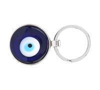 Elegante Portachiavi con Ciondolo con Perline Turche con Occhio Blu per Uomo e Donna, Decorazione Unica per Borsa con Smalto Colorato, Idea Regalo Perfetta