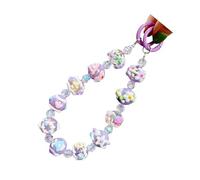 Elegante portachiavi fatto a mano con perline ciondolo a catena cinturino moda cellulare corda donna telefono cordino gioielli elegante cavo mobile
