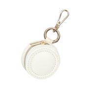 Elegante portachiavi porta gioielli include elastici con tasca con cerniera per anelli portatili per orecchini da palestra essenziale piccola custodia per gioielli con cerniera