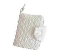 Elegante portamonete in rilievo adatto per uomini e donne moderni che cercano di migliorare il loro abbigliamento quotidiano, Bianco