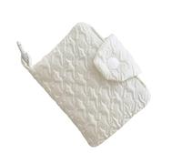 Elegante portamonete in rilievo adatto per uomini e donne moderni che cercano di migliorare il loro abbigliamento quotidiano, bianco