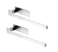 Elegante portasciugamani in acciaio inox per una facile installazione in qualsia