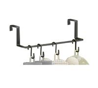 Elegante portasciugamani per termosifone con design a gancio per una maggiore funzionalità e stile (nero)