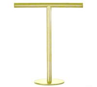 Elegante portasciugamani verticale per superfici del bagno, supporto multiuso per asciugamani e gioielli in dimensioni compatte (oro)