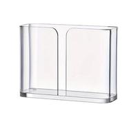 Elegante portatovaglioli in acrilico trasparente, dispenser di tovaglioli per cucina, cocktail, portatovaglioli