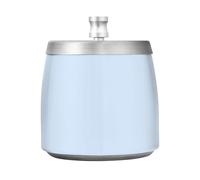 Elegante posacenere da esterno azzurro con coperchio per sigarette Posacenere antivento per sigarette Posacenere in acciaio inox per patio, balcone, ufficio casa
