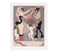 Elegante poster Art Deco Wall Art - Danza delle Ninfe Qualità Premium