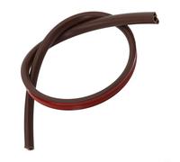 Elegante protezione per cavi da pavimento in PVC per migliorare la sicurezza con un design discreto in case o luoghi di lavoro nel tempo (marrone, 1 m)