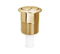 Elegante pulsante wc oro per Siamp 34455009 con doppio scarico funzioni