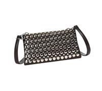 Elegante Punto Con DOT Borsa A Tracolla Per Le Donne Pratica Pelle PU Crossbody Borse Per Diverse Occasioni Festa Date Borsa Adatto, marrone