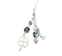 Elegante Quattro Foglie Clovers Telefono Cinghia Del Telefono Fatti A Mano Fascino Artigianale Forniture Accessorio Per Le Donne, Misura unica, come descritto, come descritto