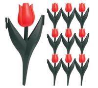 Elegante Recinzione Tulipani 12pz per Proteggere Piante e Delineare Percorsi